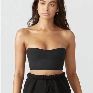 Joah Brown Bustier Tube Top
